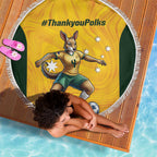 Polkinghorne Australia Matildas Beach Blanket 2024 Thank You Polks