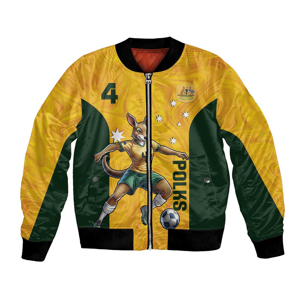 Polkinghorne Australia Matildas Bomber Jacket 2024 Thank You Polks