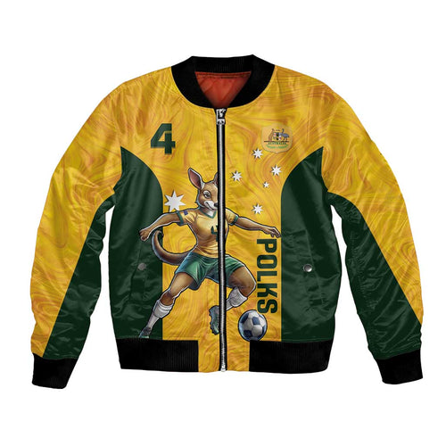 Polkinghorne Australia Matildas Bomber Jacket 2024 Thank You Polks