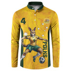 Polkinghorne Australia Matildas Button Sweatshirt 2024 Thank You Polks