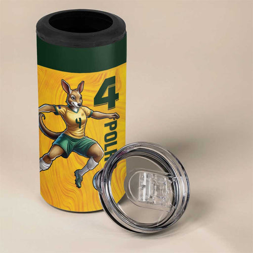 Polkinghorne Australia Matildas 4 in 1 Can Cooler Tumbler 2024 Thank You Polks