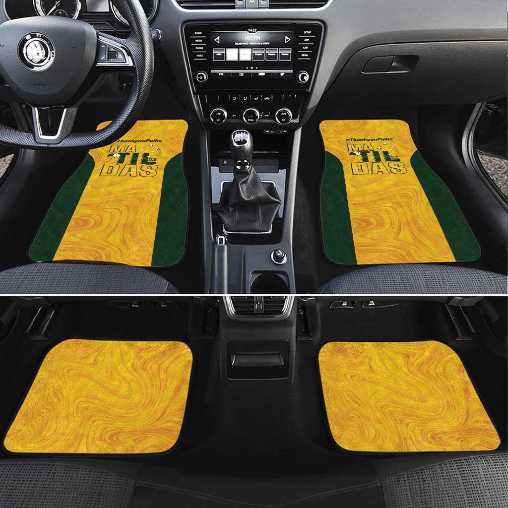 Polkinghorne Australia Matildas Car Mats 2024 Thank You Polks