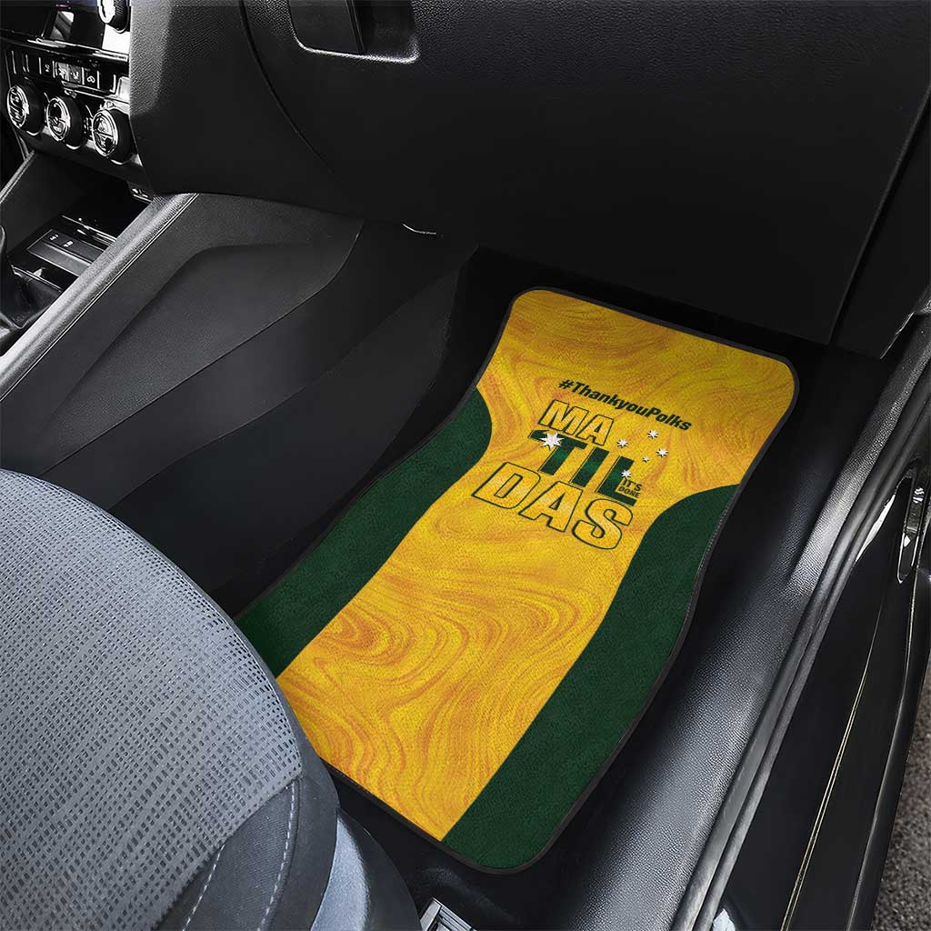 Polkinghorne Australia Matildas Car Mats 2024 Thank You Polks