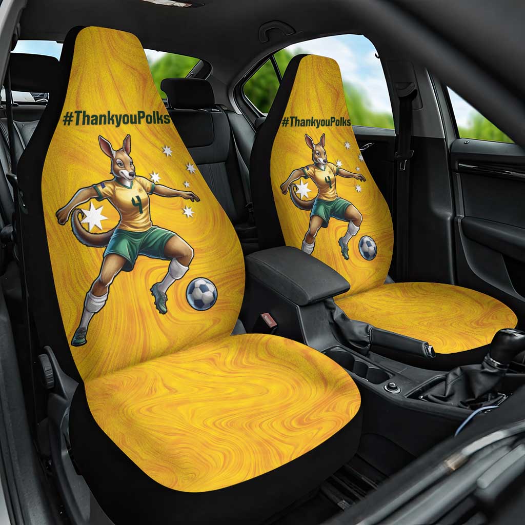 Polkinghorne Australia Matildas Car Seat Cover 2024 Thank You Polks