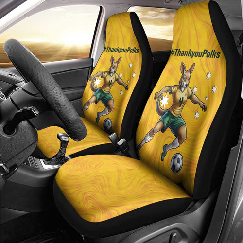 Polkinghorne Australia Matildas Car Seat Cover 2024 Thank You Polks