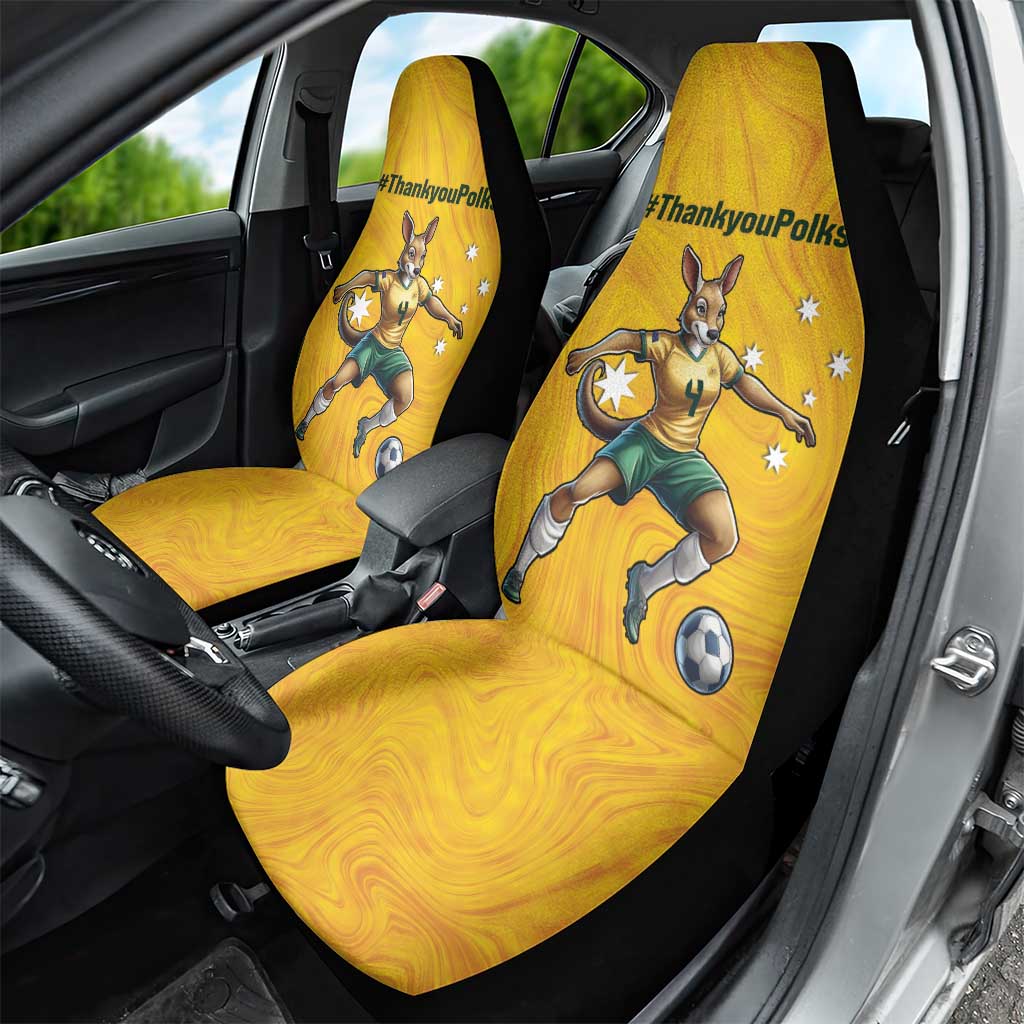 Polkinghorne Australia Matildas Car Seat Cover 2024 Thank You Polks