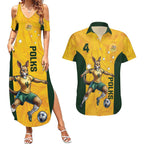 Polkinghorne Australia Matildas Couples Matching Summer Maxi Dress and Hawaiian Shirt 2024 Thank You Polks