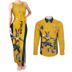 Polkinghorne Australia Matildas Couples Matching Tank Maxi Dress and Long Sleeve Button Shirt 2024 Thank You Polks