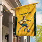 Polkinghorne Australia Matildas Garden Flag 2024 Thank You Polks