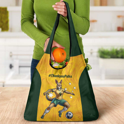 Polkinghorne Australia Matildas Grocery Bag 2024 Thank You Polks