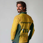 Polkinghorne Australia Matildas Long Sleeve Polo Shirt 2024 Thank You Polks