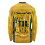 Polkinghorne Australia Matildas Long Sleeve Shirt 2024 Thank You Polks