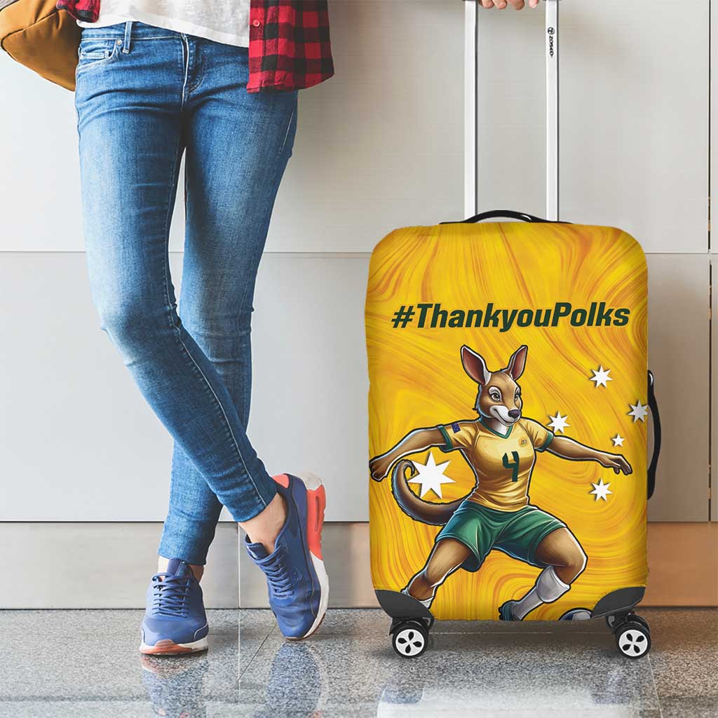 Polkinghorne Australia Matildas Luggage Cover 2024 Thank You Polks