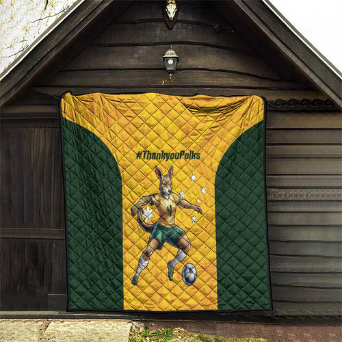 Polkinghorne Australia Matildas Quilt 2024 Thank You Polks
