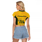 Polkinghorne Australia Matildas Raglan Cropped T Shirt 2024 Thank You Polks