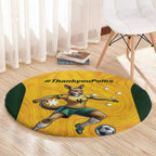 Polkinghorne Australia Matildas Round Carpet 2024 Thank You Polks