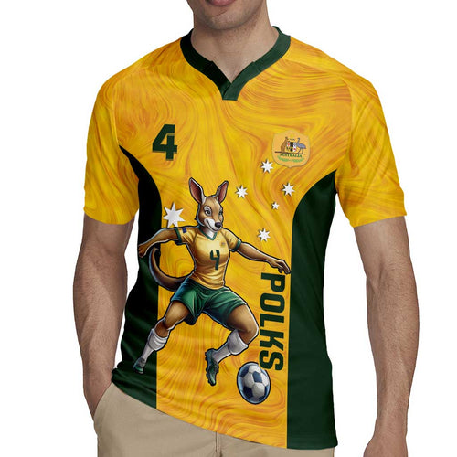 Polkinghorne Australia Matildas Rugby Jersey 2024 Thank You Polks