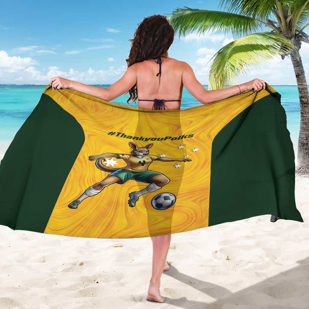 Polkinghorne Australia Matildas Sarong 2024 Thank You Polks