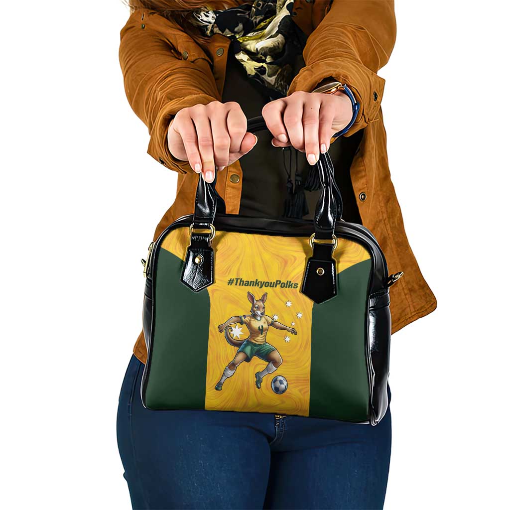 Polkinghorne Australia Matildas Shoulder Handbag 2024 Thank You Polks
