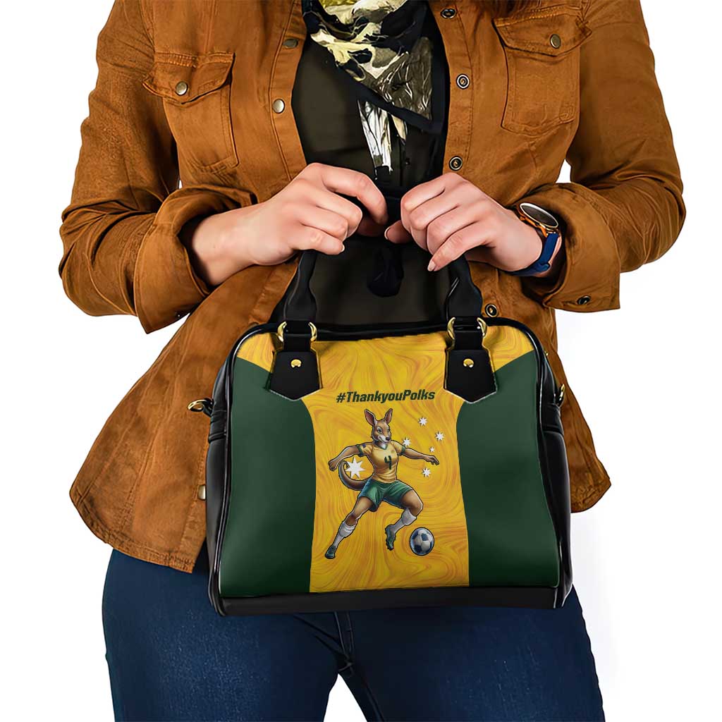 Polkinghorne Australia Matildas Shoulder Handbag 2024 Thank You Polks