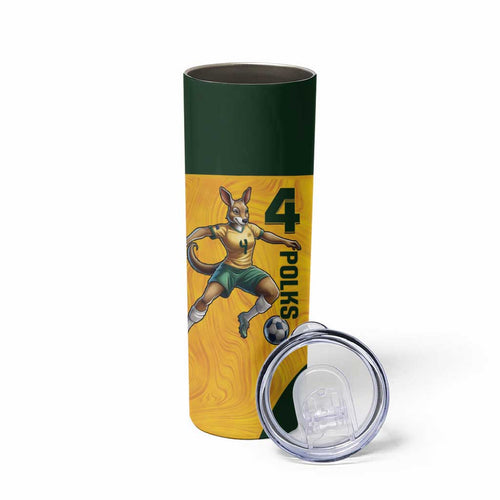 Polkinghorne Australia Matildas Skinny Tumbler 2024 Thank You Polks