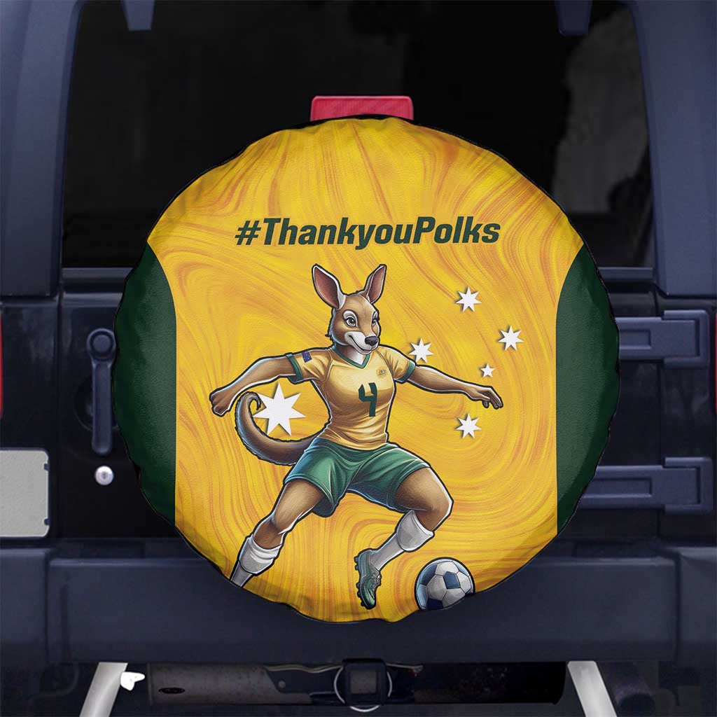 Polkinghorne Australia Matildas Spare Tire Cover 2024 Thank You Polks