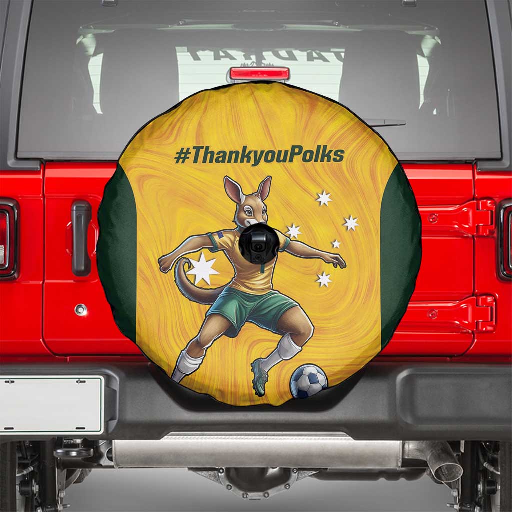Polkinghorne Australia Matildas Spare Tire Cover 2024 Thank You Polks