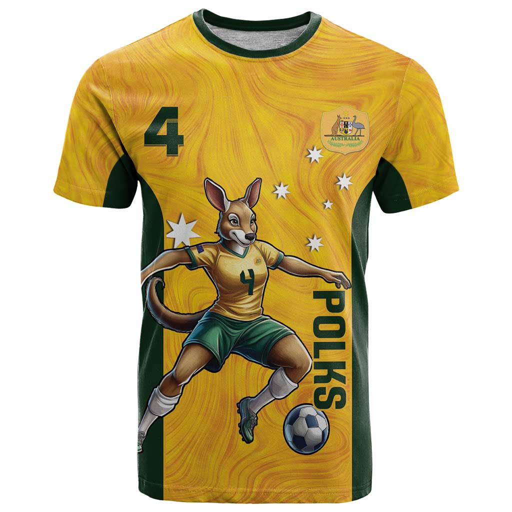 Polkinghorne Australia Matildas T Shirt 2024 Thank You Polks