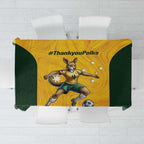 Polkinghorne Australia Matildas Tablecloth 2024 Thank You Polks