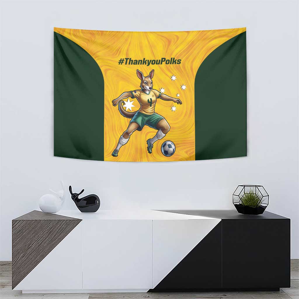 Polkinghorne Australia Matildas Tapestry 2024 Thank You Polks