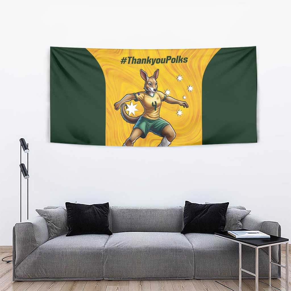 Polkinghorne Australia Matildas Tapestry 2024 Thank You Polks