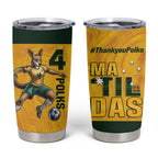 Polkinghorne Australia Matildas Tumbler Cup 2024 Thank You Polks