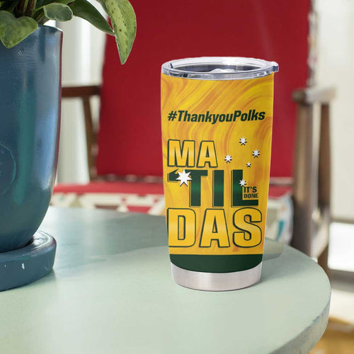Polkinghorne Australia Matildas Tumbler Cup 2024 Thank You Polks