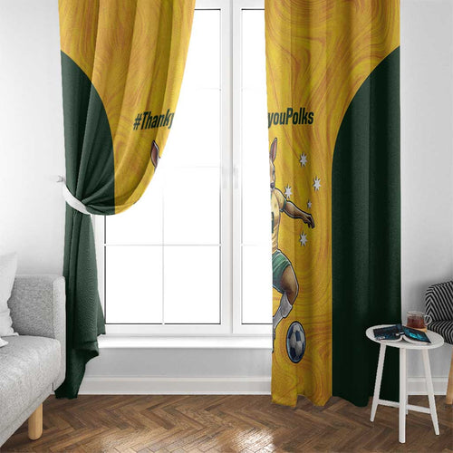 Polkinghorne Australia Matildas Window Curtain 2024 Thank You Polks
