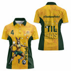 Polkinghorne Australia Matildas Women Polo Shirt 2024 Thank You Polks