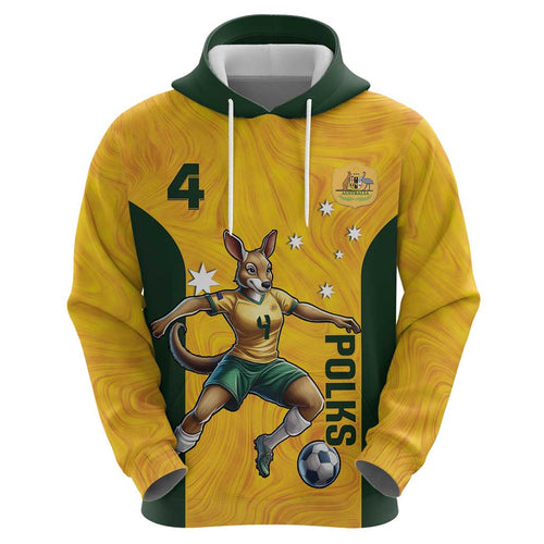 Polkinghorne Australia Matildas Zip Hoodie 2024 Thank You Polks