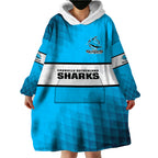 personalised-sharks-rugby-wearable-blanket-hoodie-go-sharkies-sporty-version