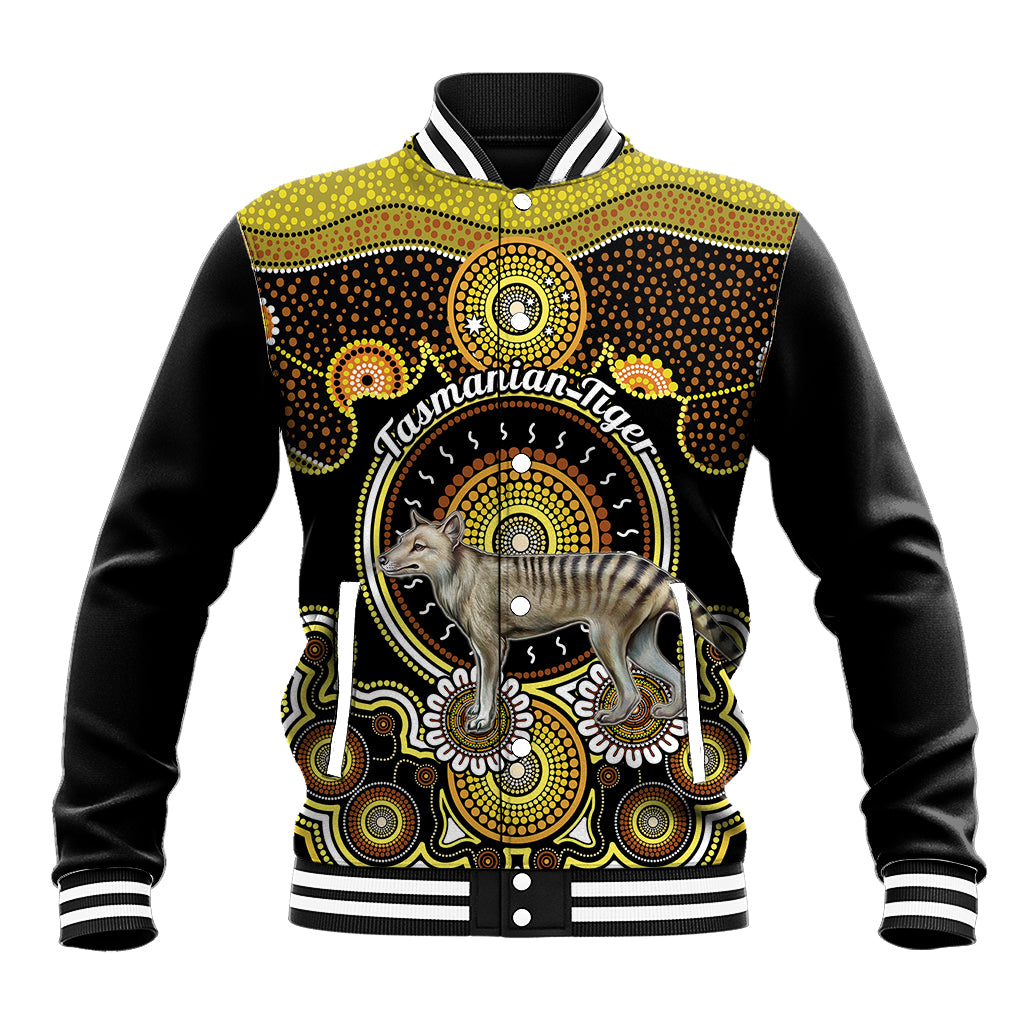 personalised-australian-astrology-baseball-jacket-aboriginal-tasmanian-tiger-zodiac-sign