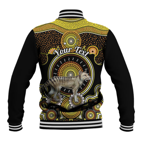 personalised-australian-astrology-baseball-jacket-aboriginal-tasmanian-tiger-zodiac-sign