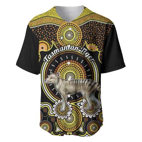 personalised-australian-astrology-baseball-jersey-aboriginal-tasmanian-tiger-zodiac-sign