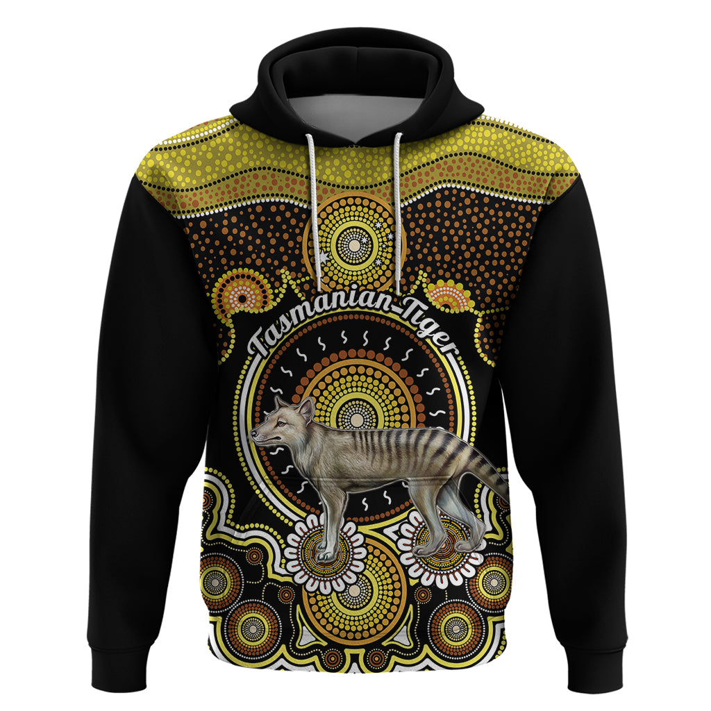 personalised-australian-astrology-hoodie-aboriginal-tasmanian-tiger-zodiac-sign