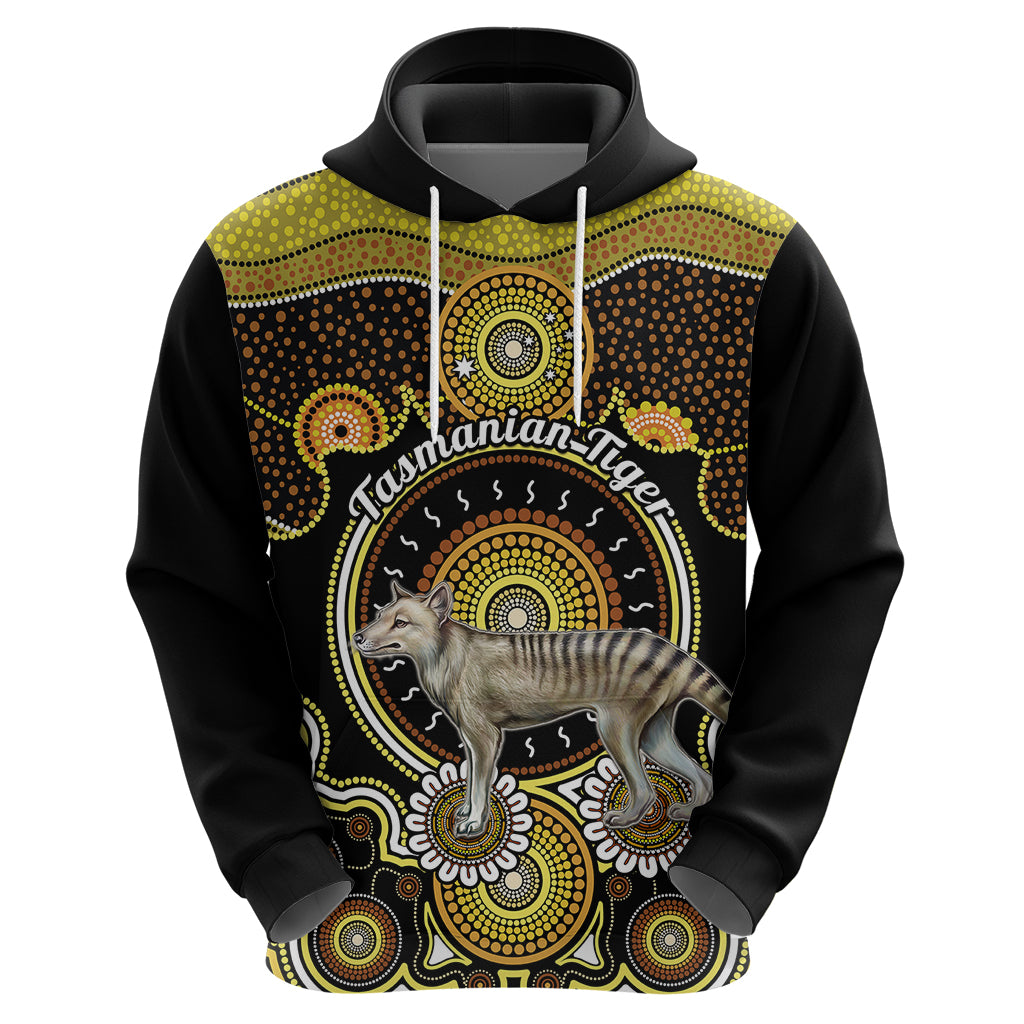 personalised-australian-astrology-hoodie-aboriginal-tasmanian-tiger-zodiac-sign