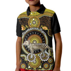 personalised-australian-astrology-kid-polo-shirt-aboriginal-tasmanian-tiger-zodiac-sign