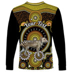 personalised-australian-astrology-long-sleeve-shirt-aboriginal-tasmanian-tiger-zodiac-sign