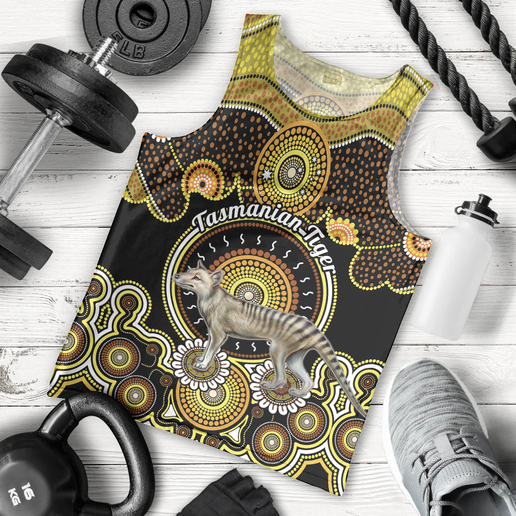 personalised-australian-astrology-men-tank-top-aboriginal-tasmanian-tiger-zodiac-sign