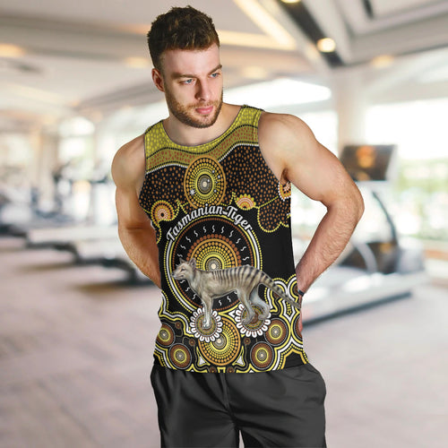 personalised-australian-astrology-men-tank-top-aboriginal-tasmanian-tiger-zodiac-sign