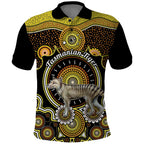 personalised-australian-astrology-polo-shirt-aboriginal-tasmanian-tiger-zodiac-sign