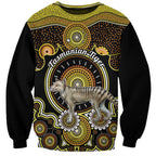personalised-australian-astrology-sweatshirt-aboriginal-tasmanian-tiger-zodiac-sign