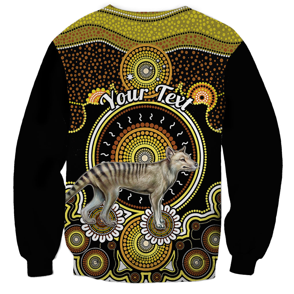 personalised-australian-astrology-sweatshirt-aboriginal-tasmanian-tiger-zodiac-sign