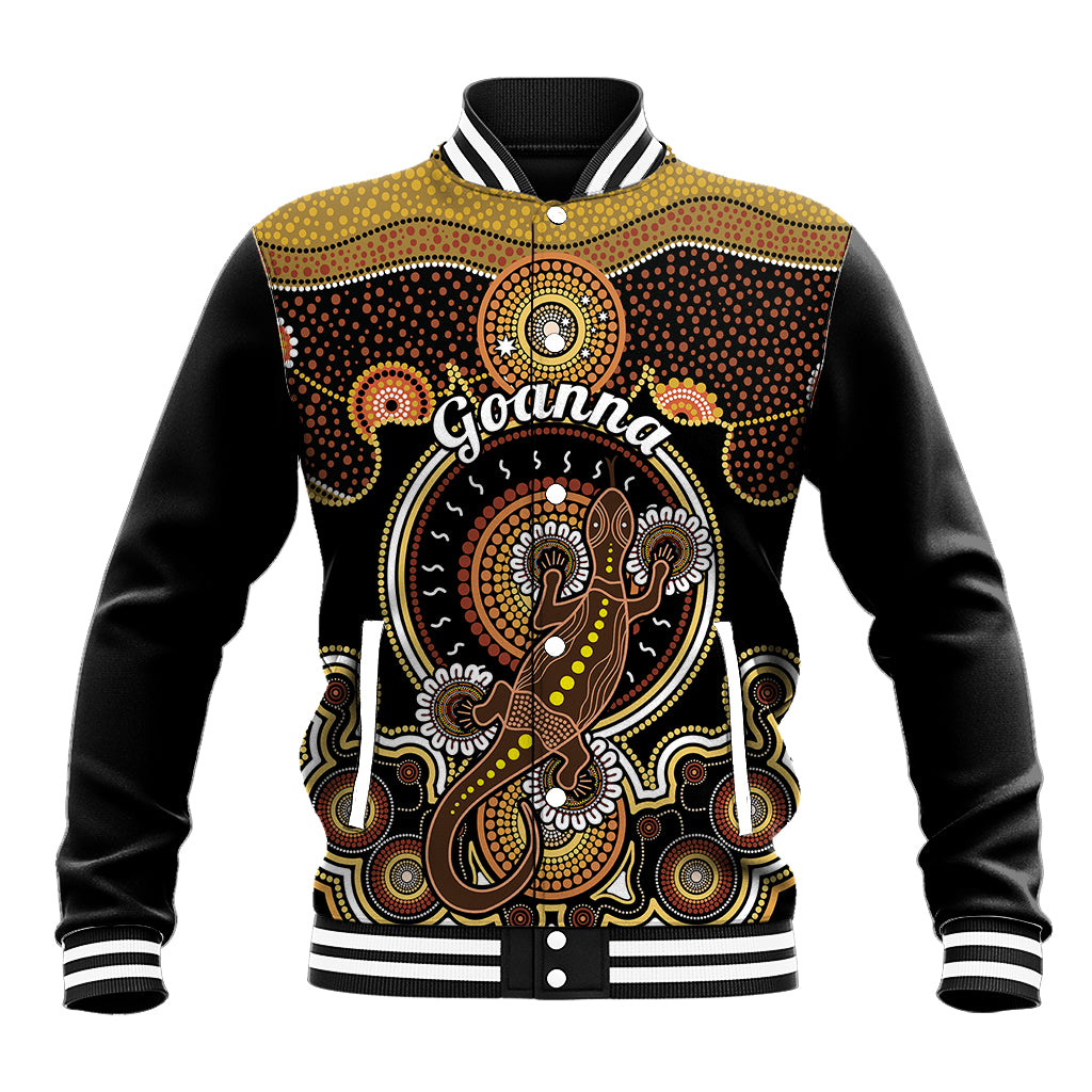 personalised-australian-astrology-baseball-jacket-aboriginal-goanna-zodiac-sign